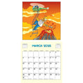 The Simpsons Square 2025 Calendar, close-up detail