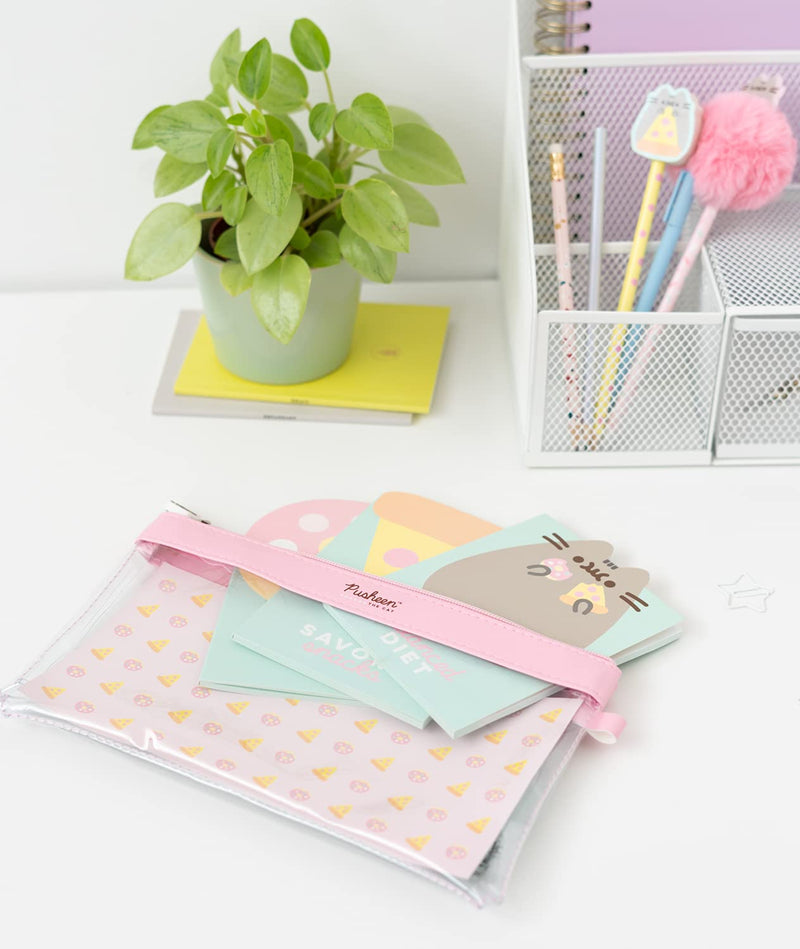 Pusheen Foodie Collection Writing Set close up detail