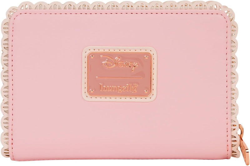 Loungefly - Disney Princess Stained Glass Zip Wallet side angle