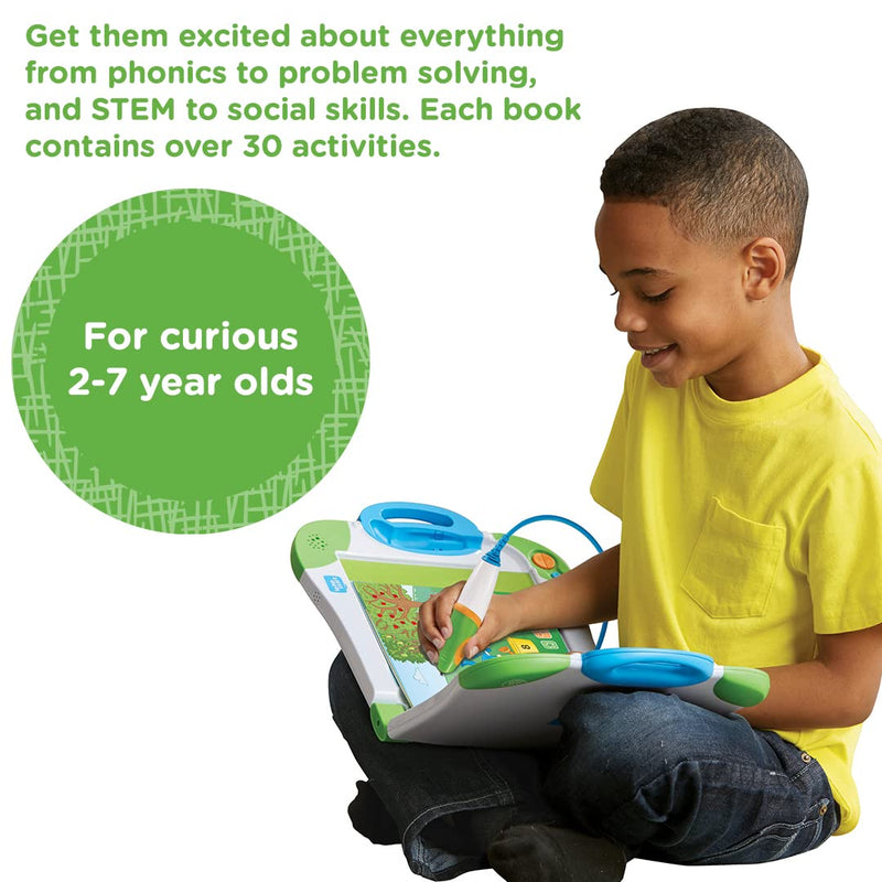 LeapFrog LeapStart Interactive Learning Book, rear view