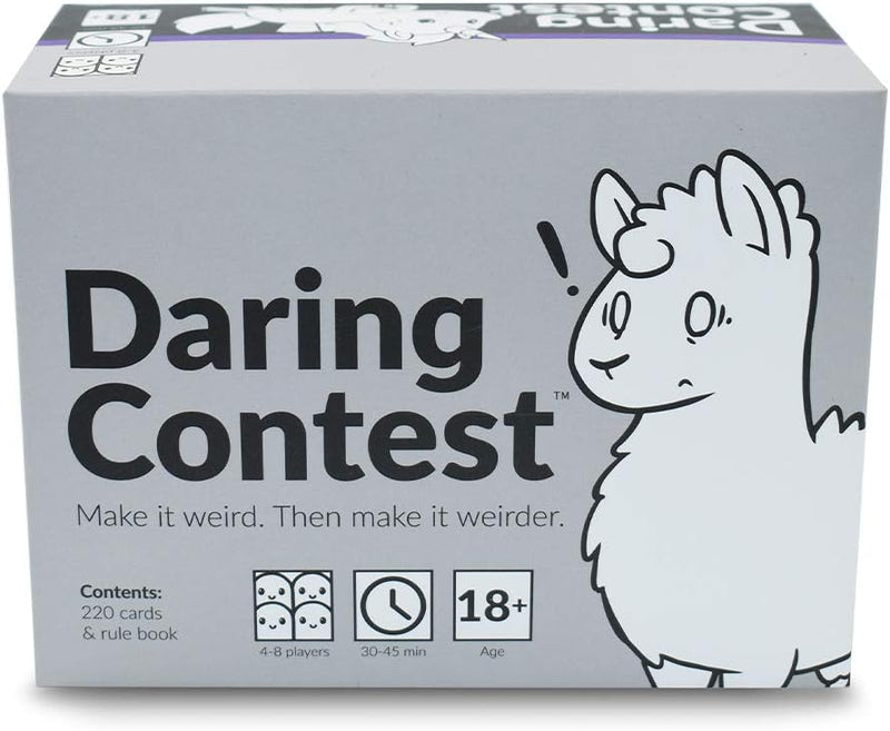 Daring Contest Game, packaging shot