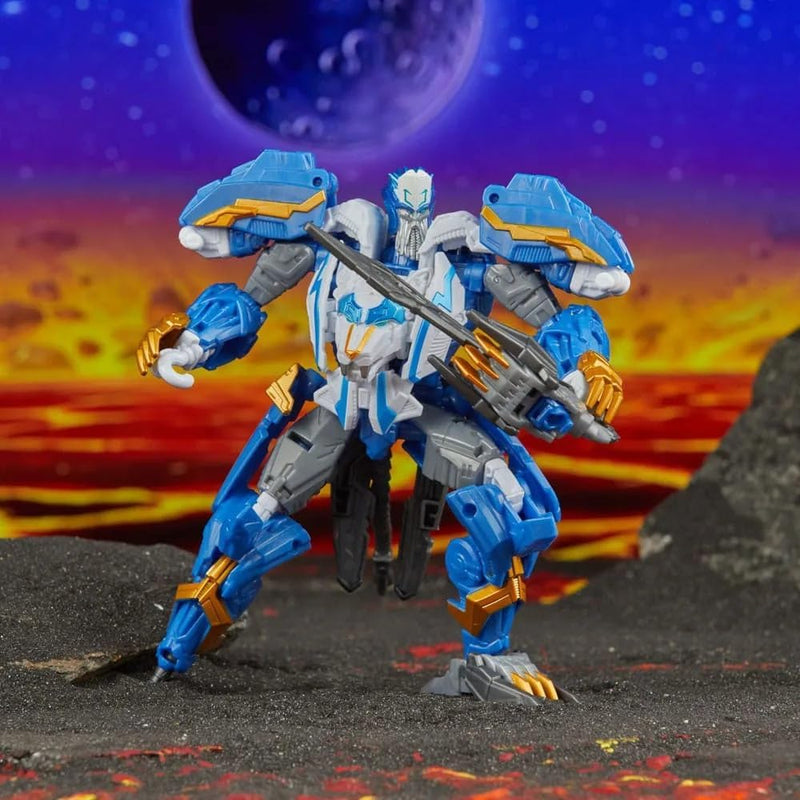 Transformers Legacy United - Star Raider Thundertron Action Figure, in display
