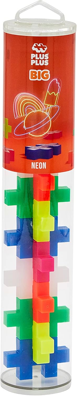 Plus Plus: BIG Neon Tube (15pc) - Image 3