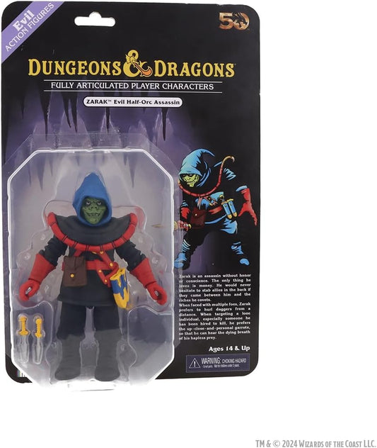 Dungeons And Dragons 50th Anniversary Zarak 7" Scale Action Figure (Blister Card) (view 2)