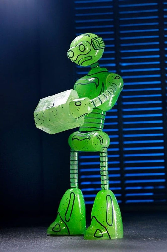 Transmat Fugitoid (Glow in the Dark) Teenage Mutant Ninja Turtles (Mirage Comics) 7" Scale Action Figure (view 2)