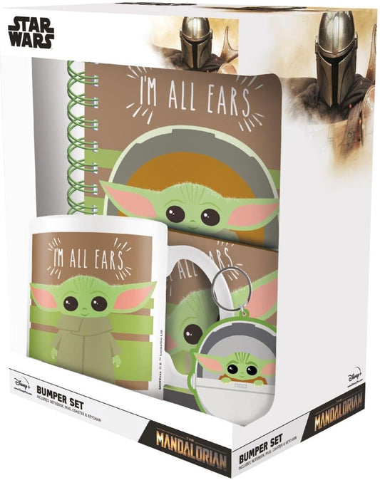 Grogu Star Wars The Mandalorian I'm All Ears Mug and Gift Set
