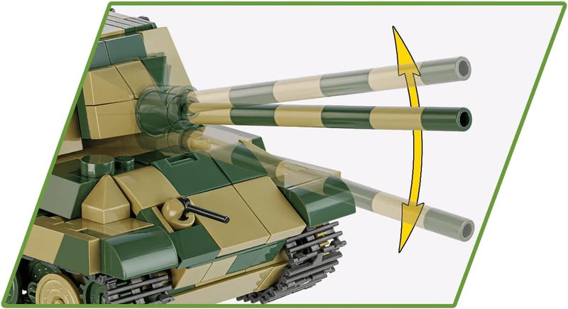Cobi 2733 World War II Panzerjager Tiger AUSF.B 528 pcs