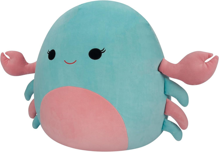 Squishmallows 20'' Pink & Mint Crab Plush