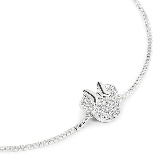 Disney Minnie Mouse Crystal Lariat Bracelet