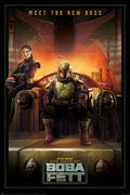 Star Wars: The Book of Boba Fett Poster Dark