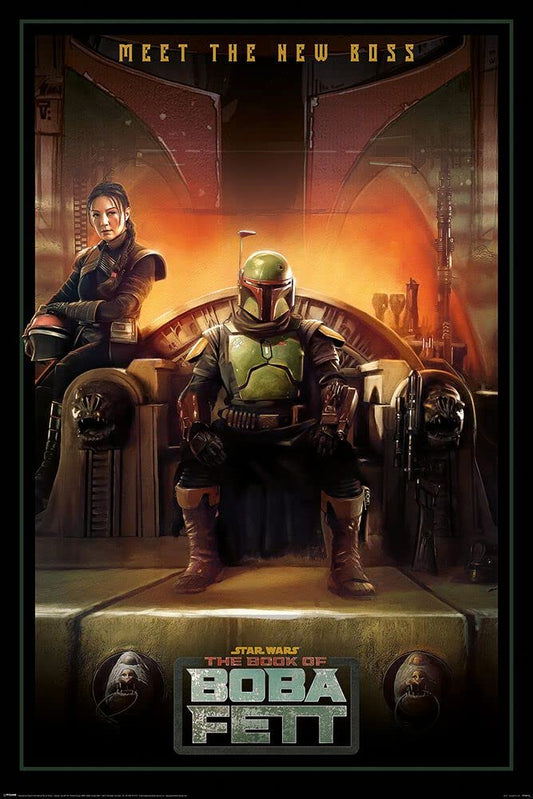 Star Wars: The Book of Boba Fett Poster Dark