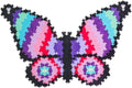 Plus Plus: Puzzle By Number Butterfly (800pcs) - Image 2