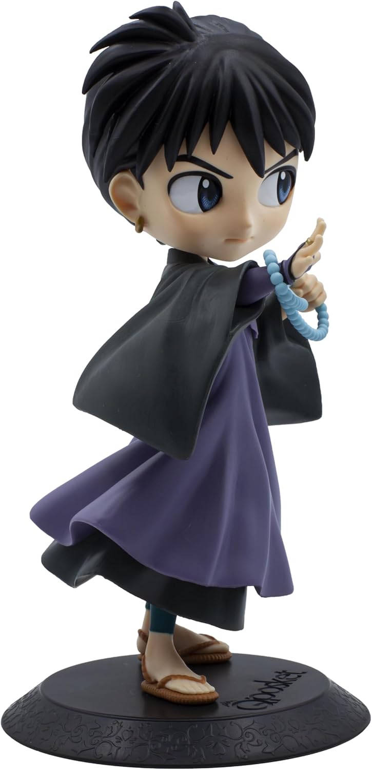 Banpresto Q Posket Miroku Inuyasha Figure - Image 4