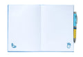 Disney Stitch Tropical Plush Cover Premium A5 Notebook with Projector Pen view 3