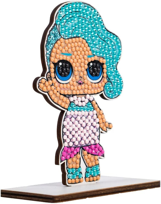 Splash Queen L.O.L. Surprise Crystal Art Buddies Kit alternate view 2