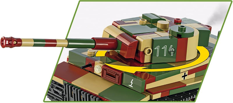Cobi 2735 World War II Tiger VI P.Z. KPFW AUSF. E - Image 5
