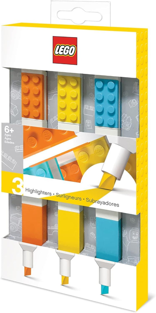LEGO Bricks Highlighters 3 Pack