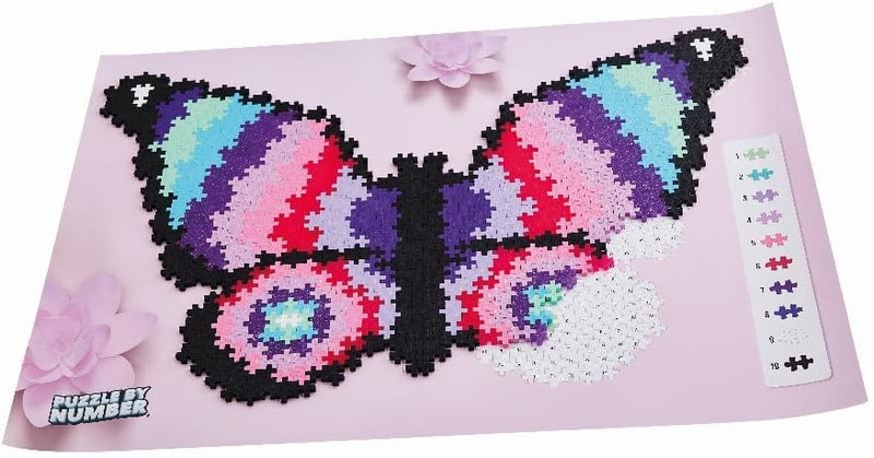 Plus Plus: Puzzle By Number Butterfly (800pcs) - Image 9