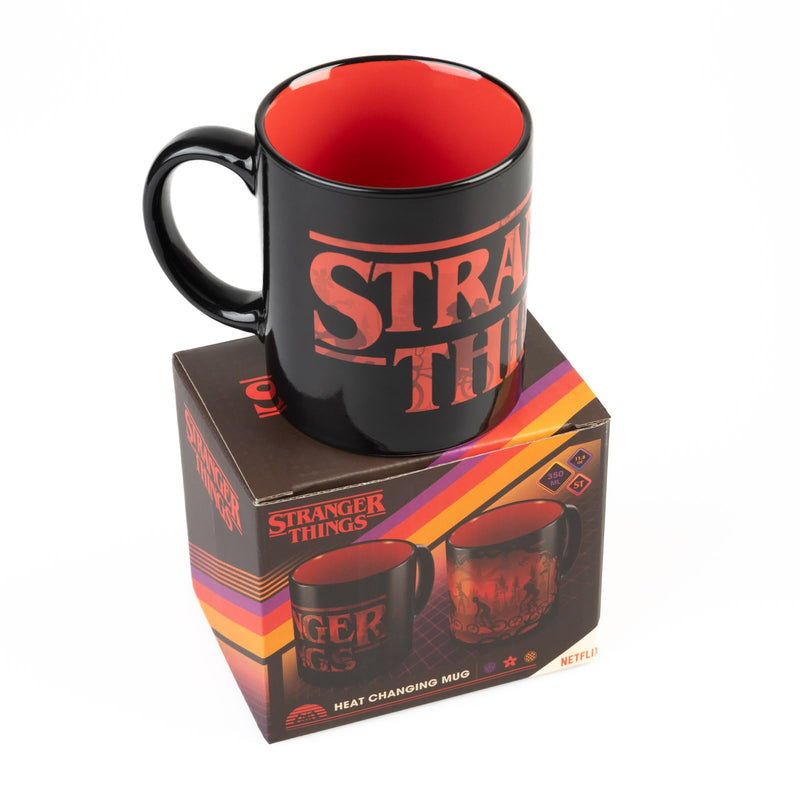 Stranger Things Heat Changing Mug side angle