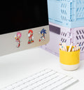 Sonic The Hedgehog Reusable Tech Stickers 56 Pack