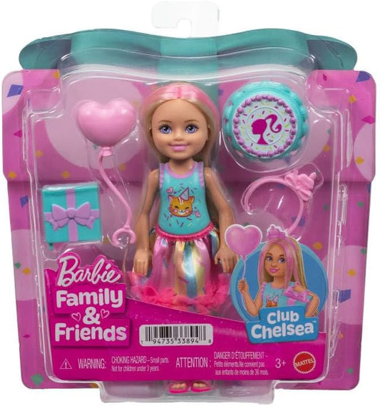 Barbie Chelsea Birthday Doll & Accessories