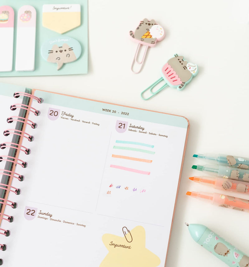 Pusheen Foodie Collection Stationery Kit design detail