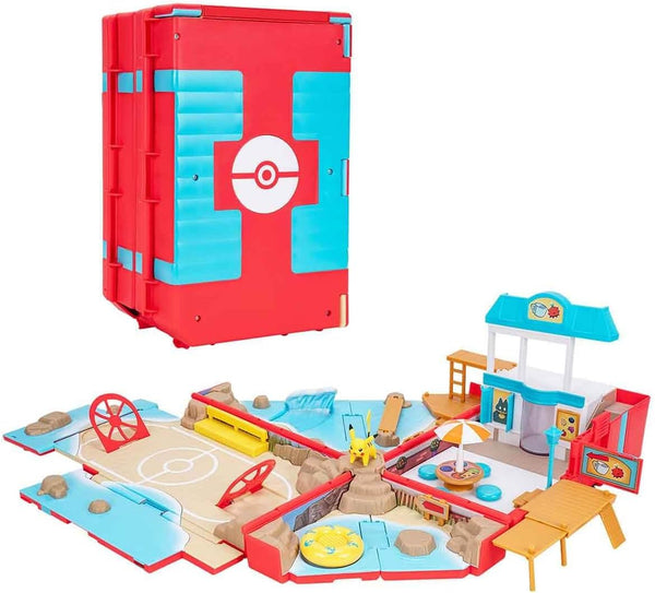 Pokémon Carry Case Beach Battle Playset