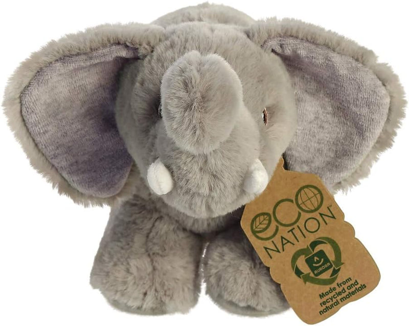 Elephant Eco Nation Eco Softies 8 Inch Plush alternate view