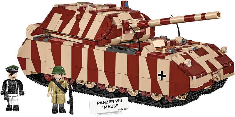 Cobi 3138 World War II Panzer VIII Maus 1353 pcs