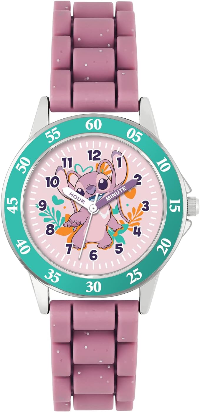 Peers Hardy - Disney Lilo & Stitch Pink Angel Time Teacher Watch
