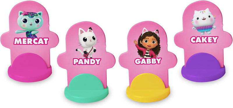 Gabby's Dollhouse Monopoly Junior, rear view