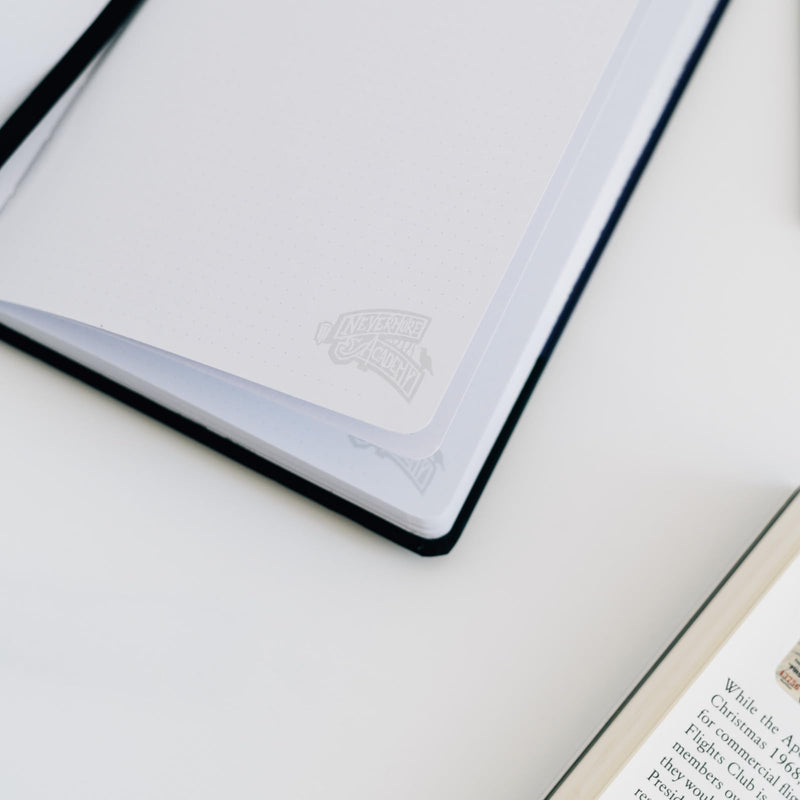 Wednesday Premium A5 Notebook design detail