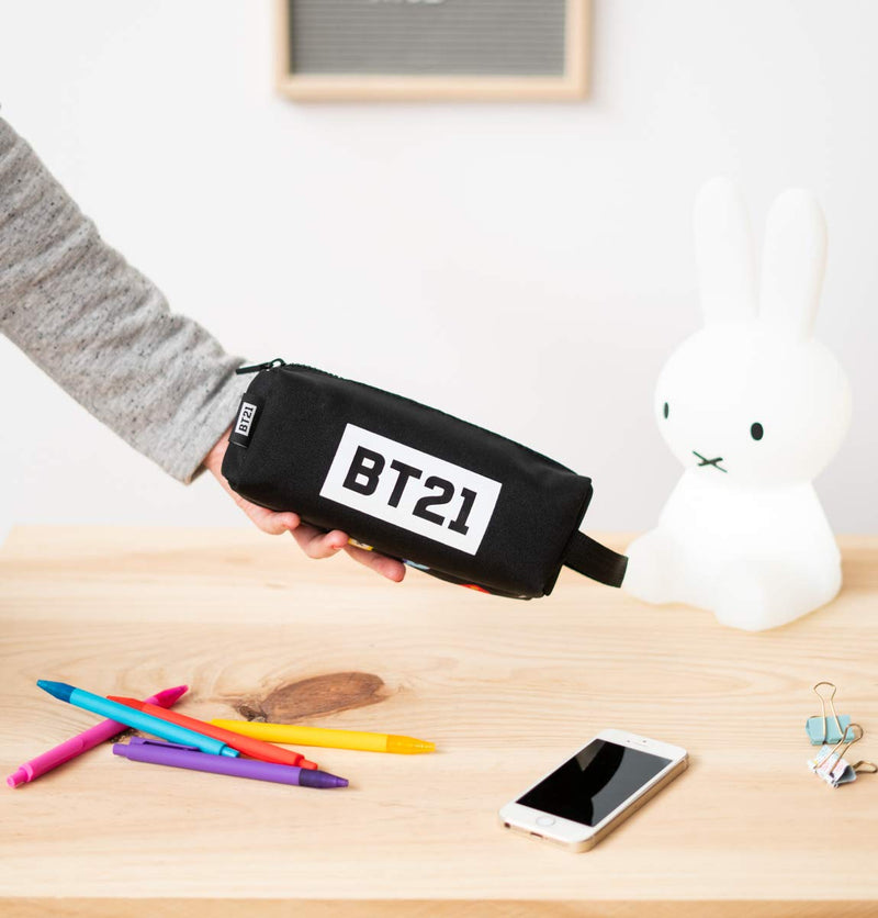 BT21 Cool Collection Rectangular Pencil Case with Handle alternate view