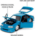 Jada Fast & Furious Ford Mustang GT 1:24 Die Cast Model Car - Image 2