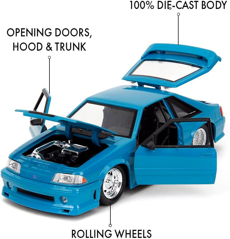 Jada Fast & Furious Ford Mustang GT 1:24 Die Cast Model Car - Image 2