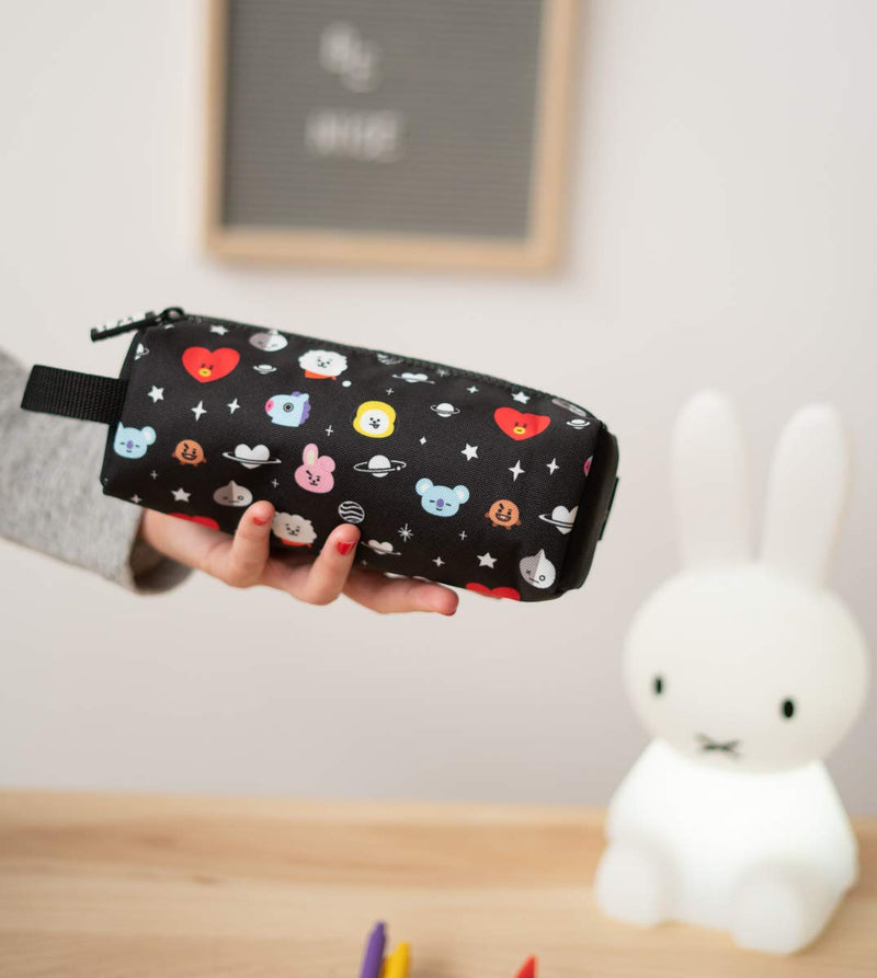 BT21 Cool Collection Rectangular Pencil Case with Handle packaging view