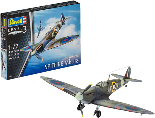 REVELL 03953 Spitfire Mk.IIa 1:72 Scale Model Plane