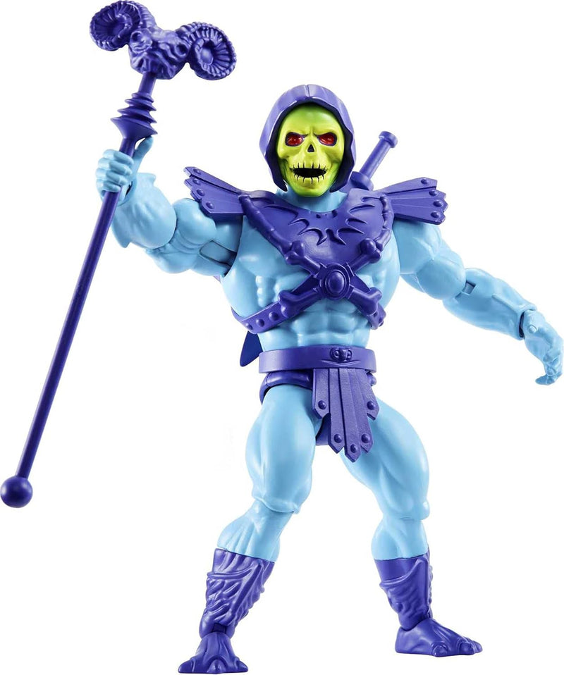 Masters of the Universe Origins Skeletor Action Figure, side angle