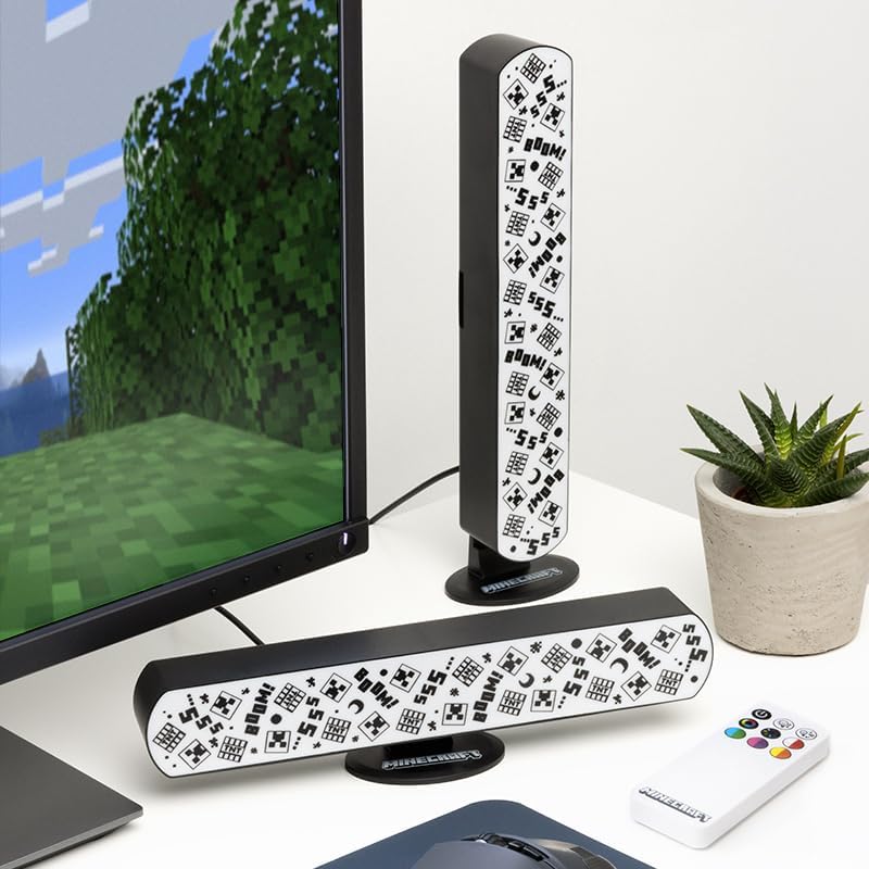 Minecraft LED Light Bar Dual Pack with Remote Control