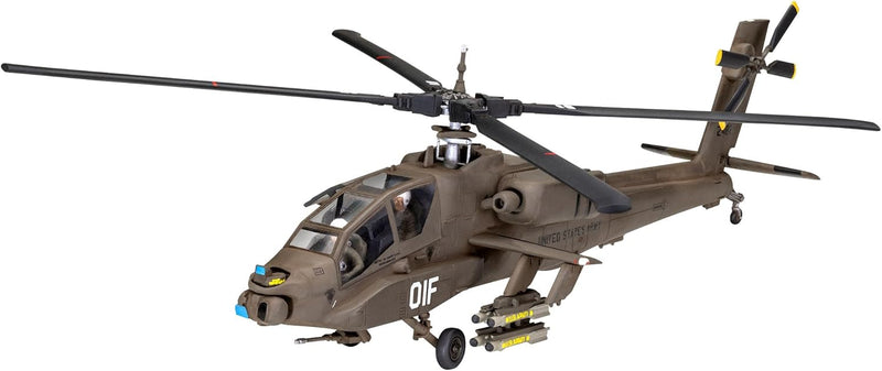 REVELL 03824 AH-64A Apache 1:72 Scale Model Helicopter