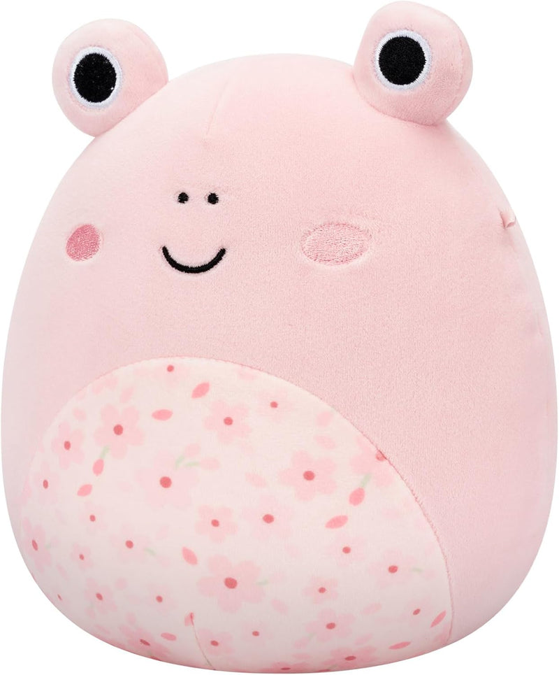 Squishmallows - 7.5'' Kline The Pink Frog Plush, side angle
