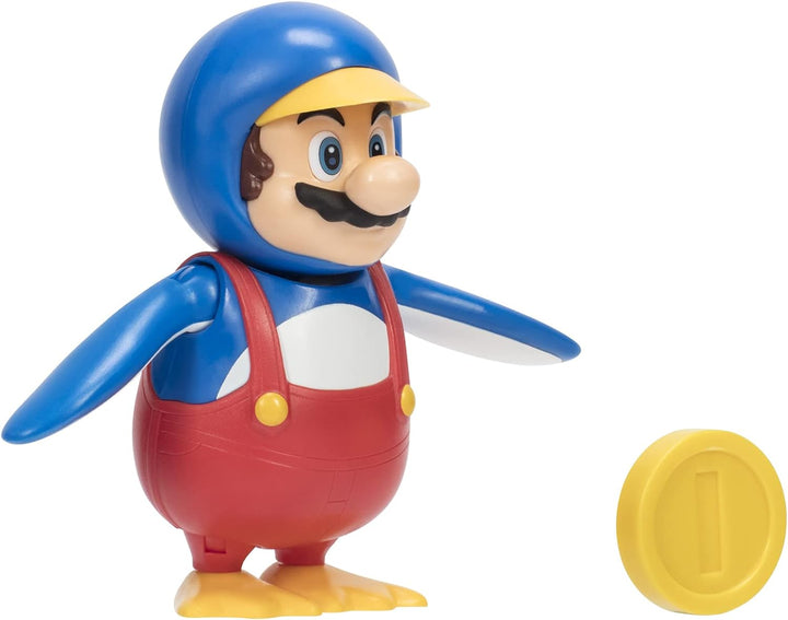 Super Mario 4" Penguin Mario Figure