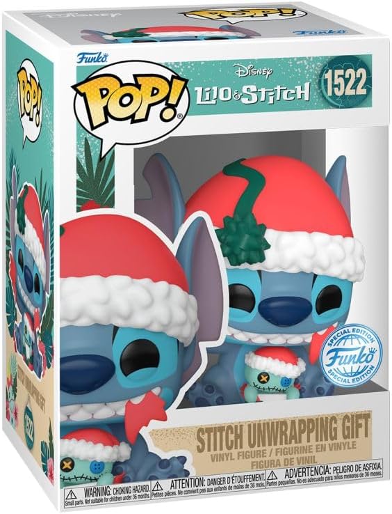 Funko Pop! Stitch - Unwrapping Gift, alternate view