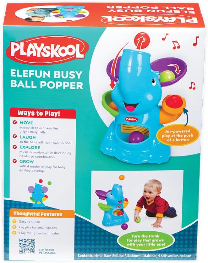 Playskool Elefun Busy Ball Popper