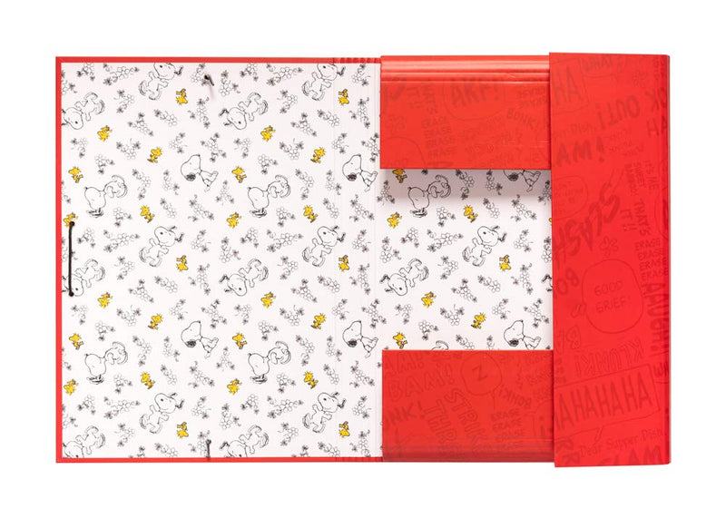 Folder Elastic A4 Snoopy alternate view