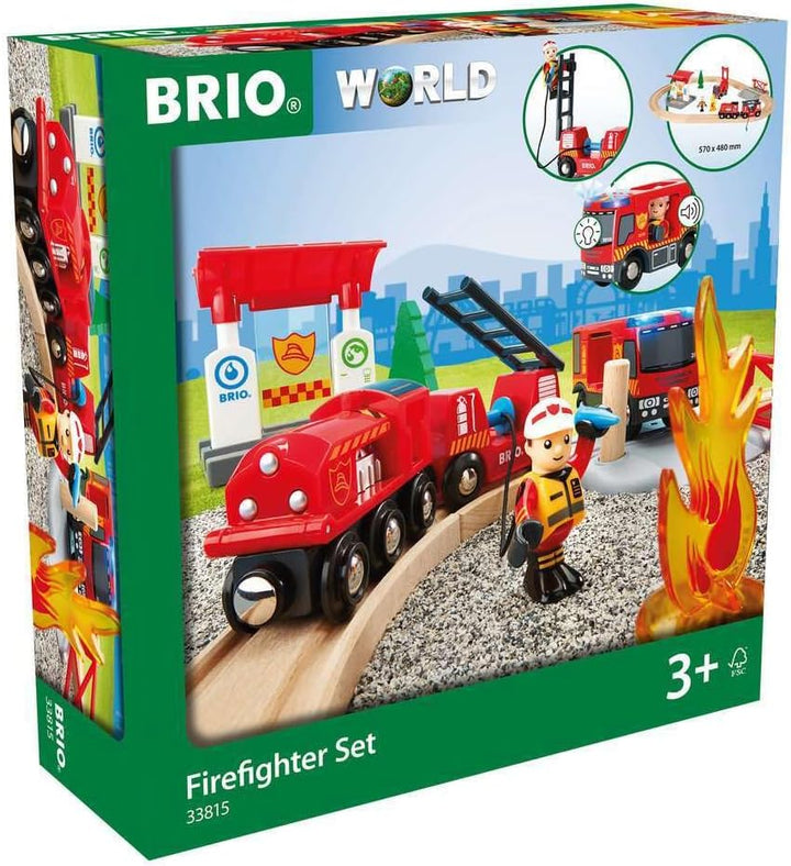 BRIO - Rescue Fire Fighter Set (33815)