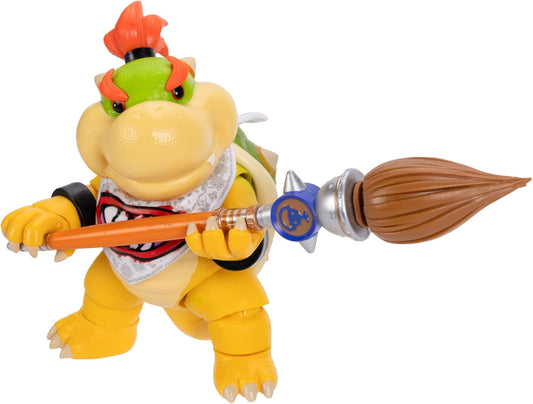 The Super Mario Galaxy Movie 5" Bowser Jr with Paint Brush Action Figure