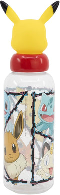 Pokemon 560ML 3D Figurine Bottle, close-up detail