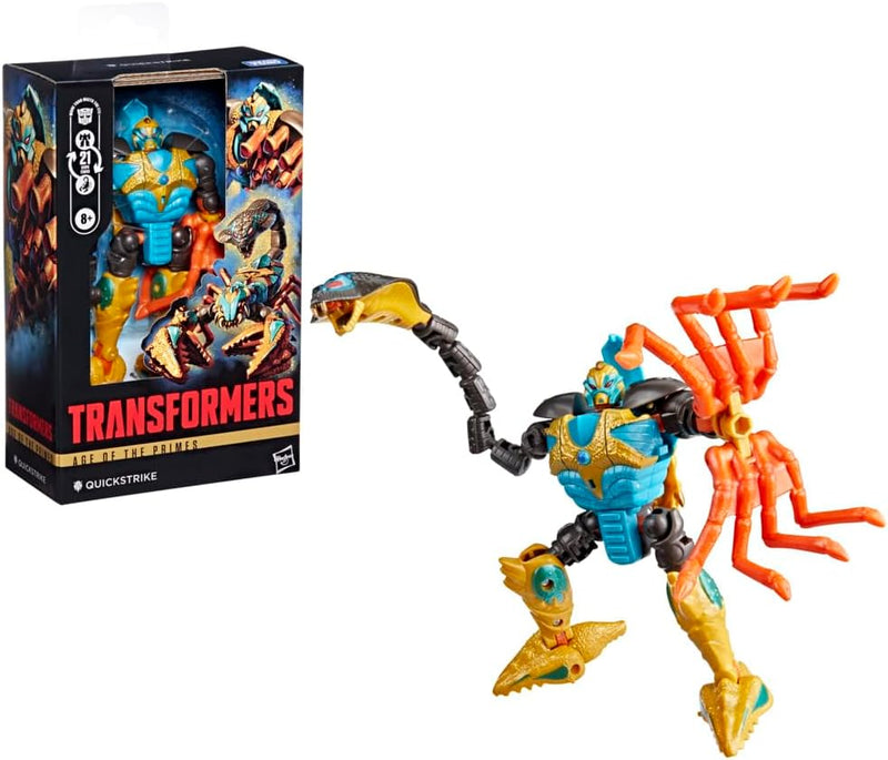 Transformers Generations Age Of The Primes Quickstrike Action Figure - Image 4