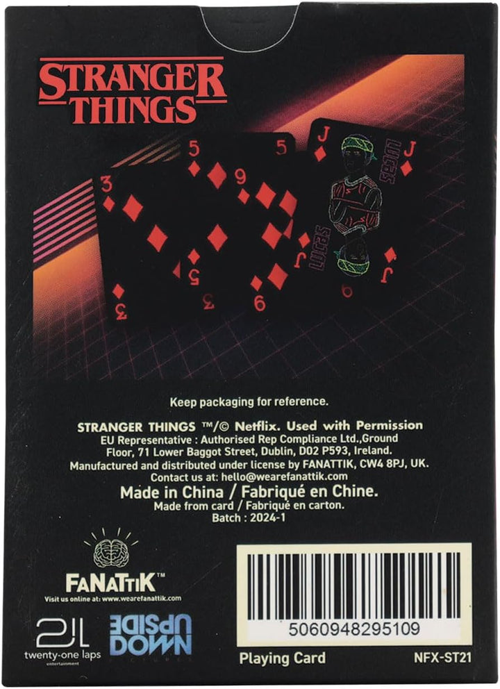 Official Stranger Things Playing Cards